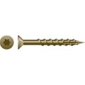 Strong-Point Self-Drilling Screw, #9 x 2-1/2 in, W.A.R. Coated Flat Head Torx Drive XT922W